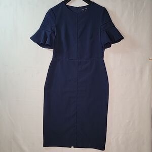 Elegant Navy Blue Dress